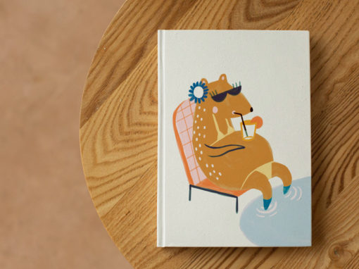 Happy walk in the clouds